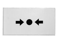 Glaasje tbv handbrandmelder