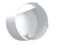 Sokkel t.b.v. sirene wit IP65