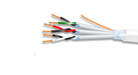 Alarmkabel  3x2x0,35mm&sup2; Twisted Pair B2ca-s1,d1,a1Halogeenvrij