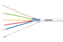 Alarmkabel 4x0,5mm Af Cca-s1,d1,a1Halogeenvrij