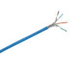 BELDEN S/FTP Cat 6a LSNH Blauw 2202ELW Cca-s1,d1,a1 Halogeenvrij.