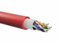  Brandmeldkabel S/FTP Cat 5e LSNH Rood (functiebehoud 30 minuten)