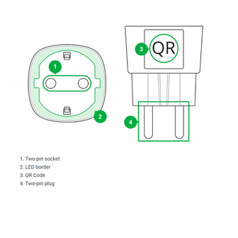 Ajax Smart Socket ZWART