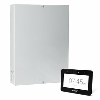 INTEGRA 128 pack met 16 zones, zwart INT-TSG2 4.3&quot; touchscreen bediendeel en IP module