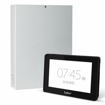 INTEGRA 64 Plus pack met 16 (3EOL) zones t.b.v. anti-mask en zwart INT-TSH2 7&quot; touchscreen bediendeel