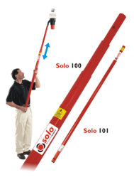 Solo 100 telescopische glasvezelstok