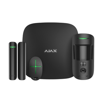 Ajax StarterKit Cam BL, Hub2, MotCam, DrPr, SpCtrl