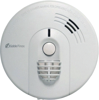 Firex Hittemelder Netvoeding Alkaline AC Wit opbouw 809-152044
