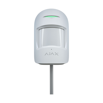 Ajax Superior Combi Protect Fibra WH, PIR en glasbreukdet.