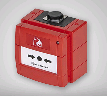 Adresseerbare handbrandmelder rood IP67 met isolator