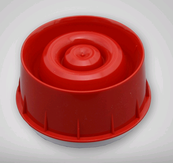 MI-WSO-PR-I Wand Sounder met ISO kleur rood
