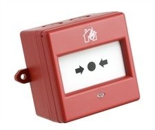 CBG370WP: handmelder adresseerbaar, rood, met LED, IP66