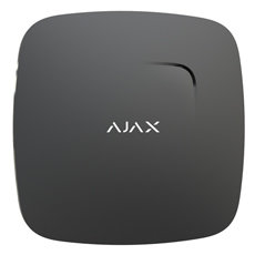 Ajax FireProtect Plus, zwart, draadloze optische rookmelder met hitte- en CO2 sensor