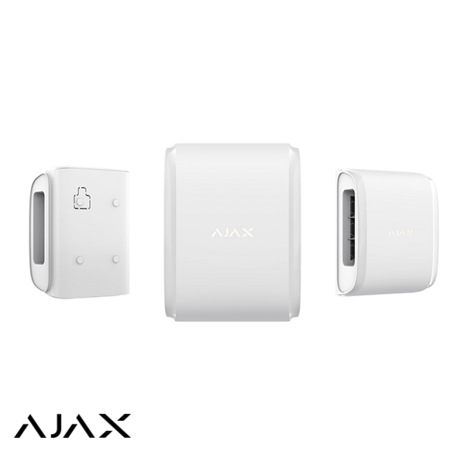 Ajax Dual Curtain Outdoor Jwlr WH, 2v gordijn IP54